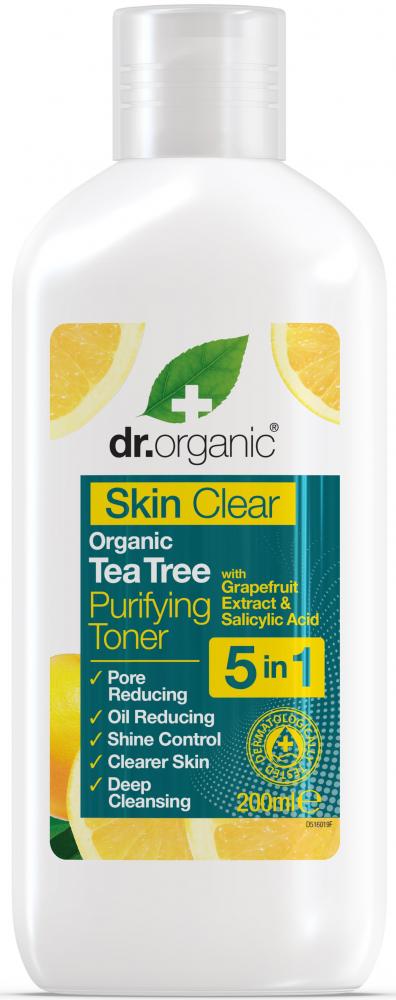 Skin Clear Organic Tea Tree Purifying Toner 200ml