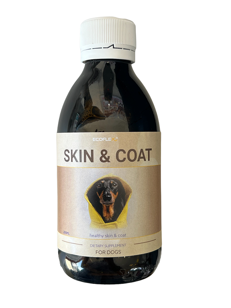 Skin & Coat Dietary Supplement For Dogs 200ml