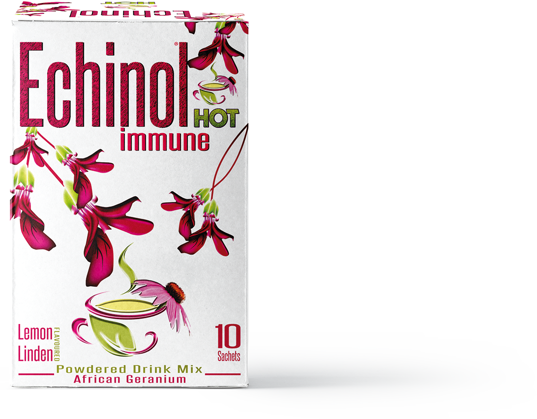 Hot Immune Powdered Drink Mix Lemon & Linden Flavoured with African Geranium 10's