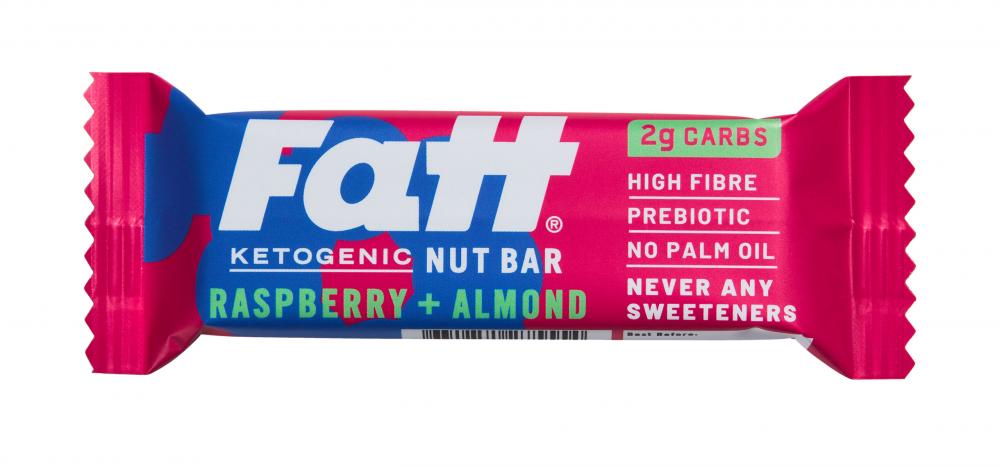 Raspberry + Almond Nut Bar 30g