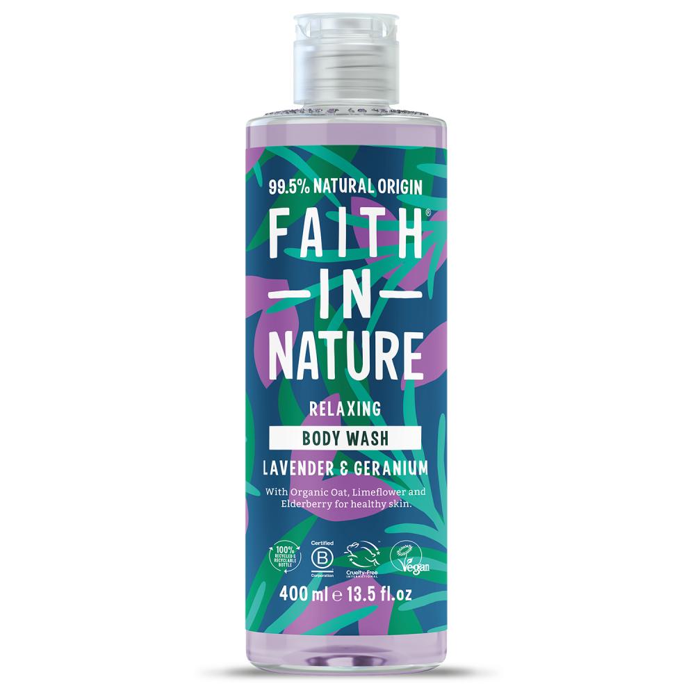 Relaxing Body Wash Lavender & Geranium 400ml