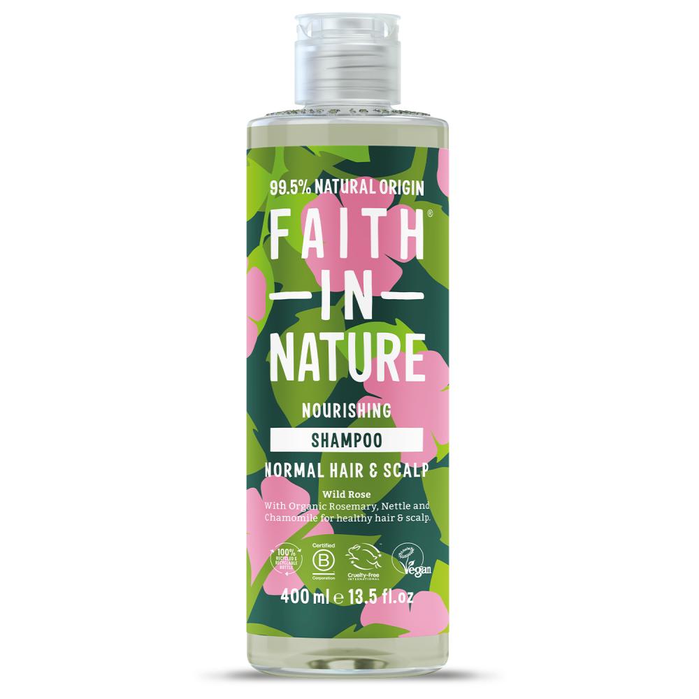 Nourishing Shampoo Normal Hair & Scalp Wild Rose 400ml