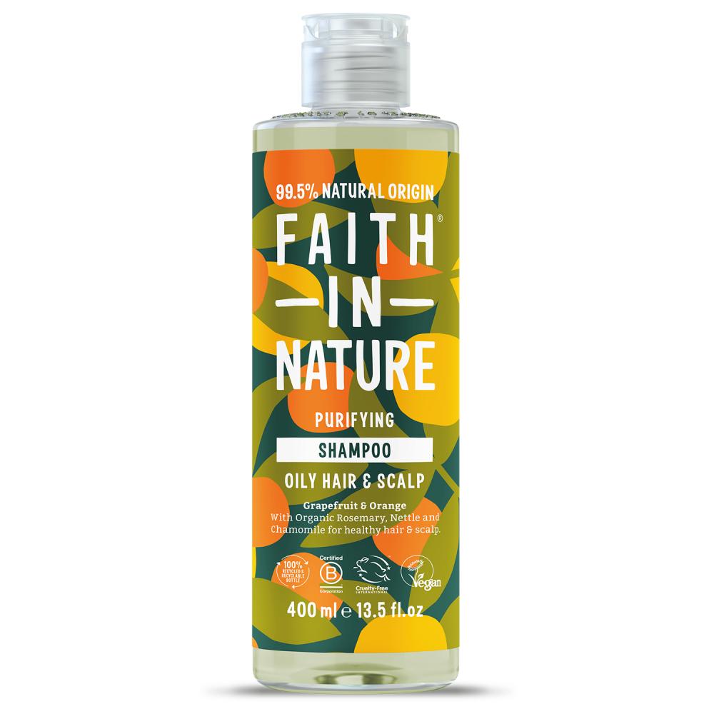 Purifying Shampoo Oily Hair & Scalp Grapefruit & Orange 400ml