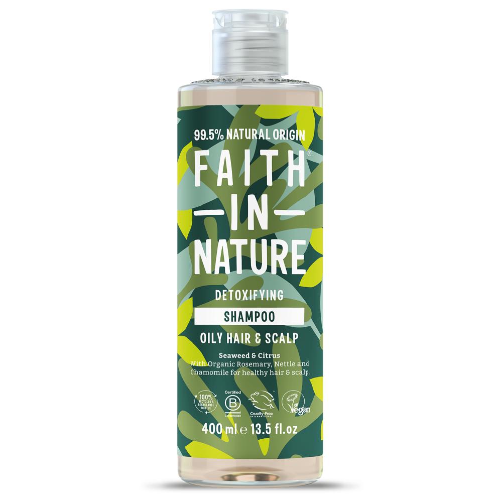 Detoxifying Shampoo Oily Hair & Dry Scalp Seaweed & Citrus 400ml