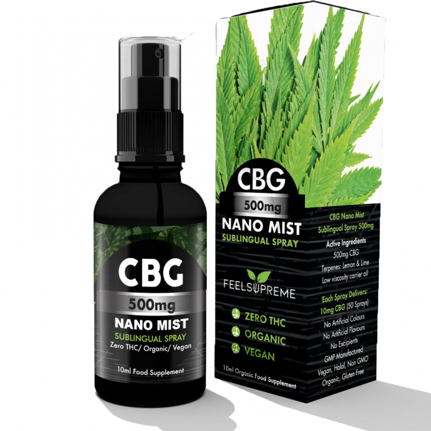 CBG 500mg Nano Mist 10ml