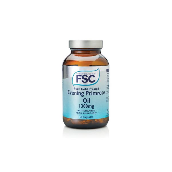 Pure Cold Pressed Evening Primrose Oil 1300mg 60's