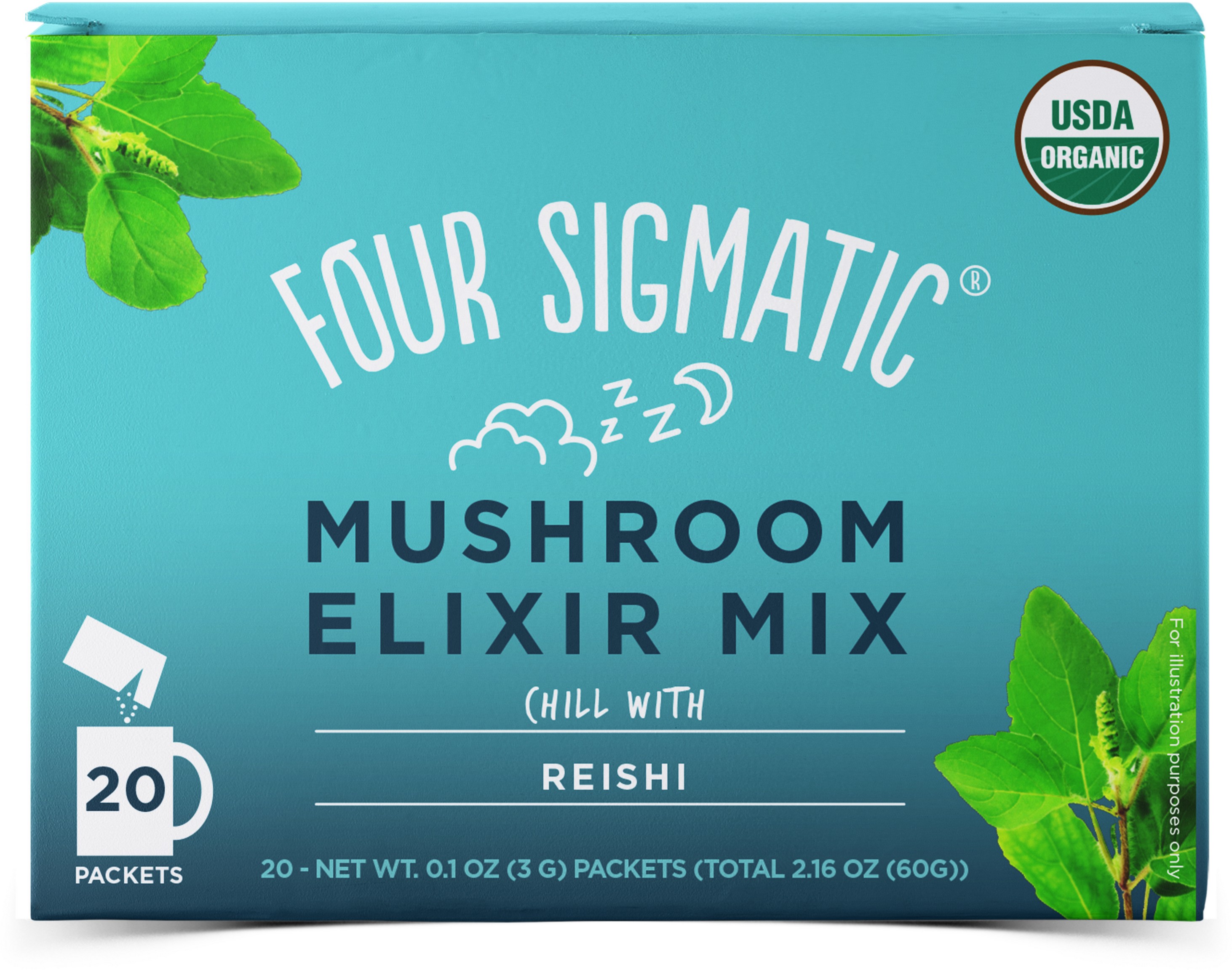 Mushroom Elixir Mix Chill With Reishi 20 x 3g The Natural Dispensary