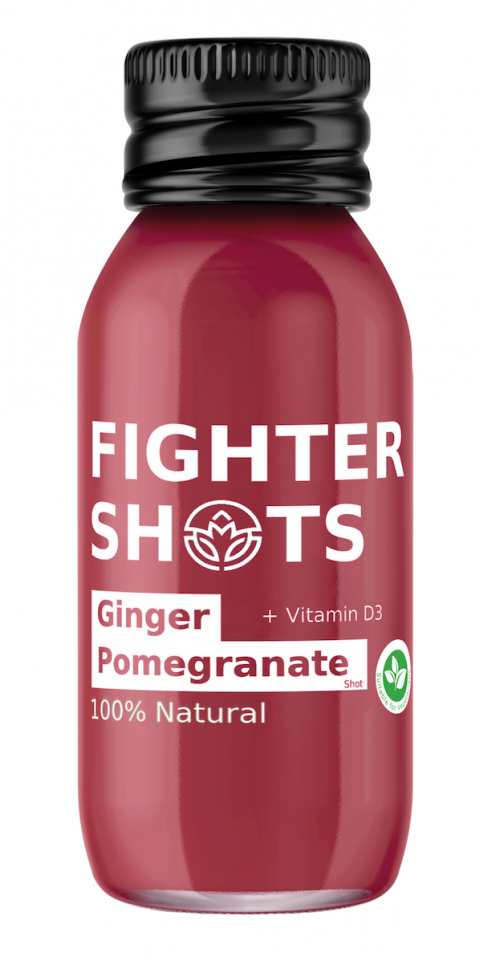 Ginger Pomegranate + Vitamin D3 60ml SINGLE