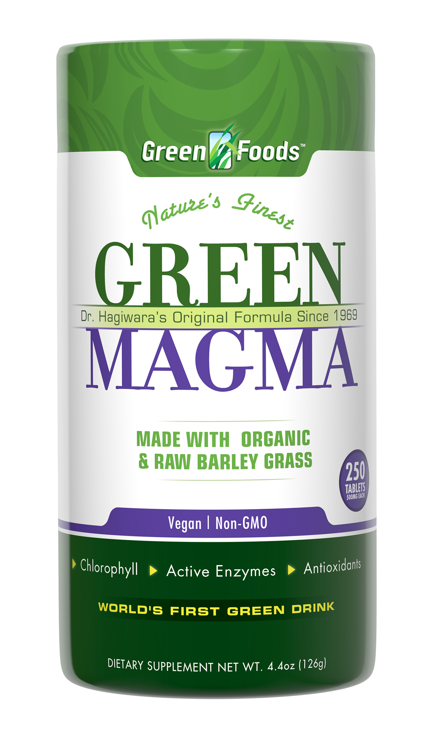 Organic & Raw Barley Grass Juice Tablets 250's