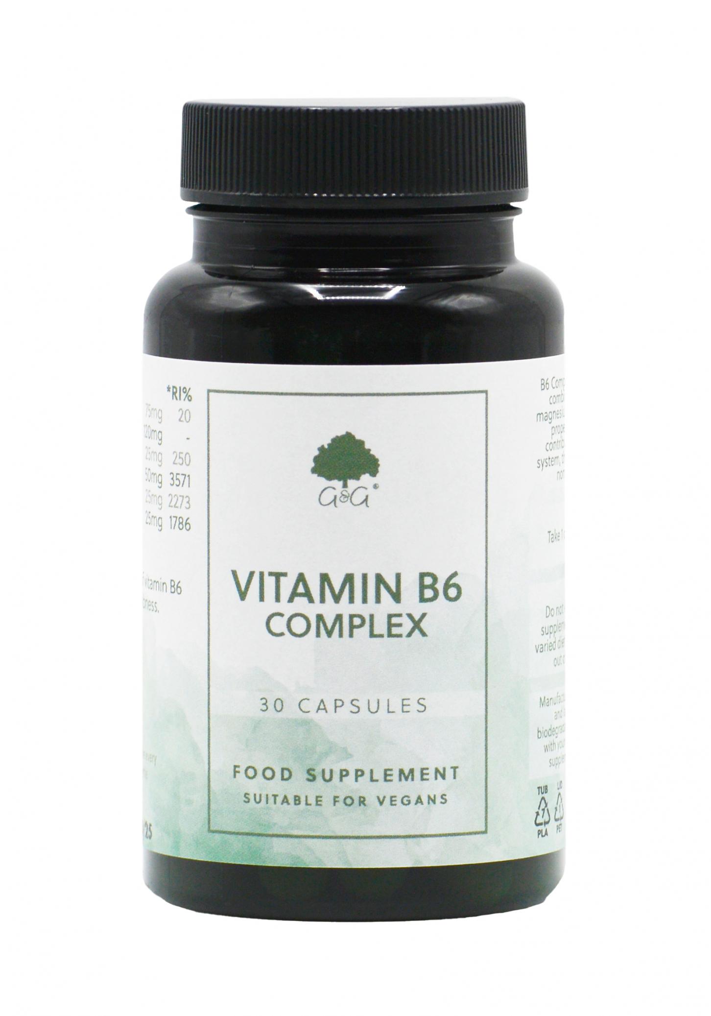 Vitamin B6 Complex 30's