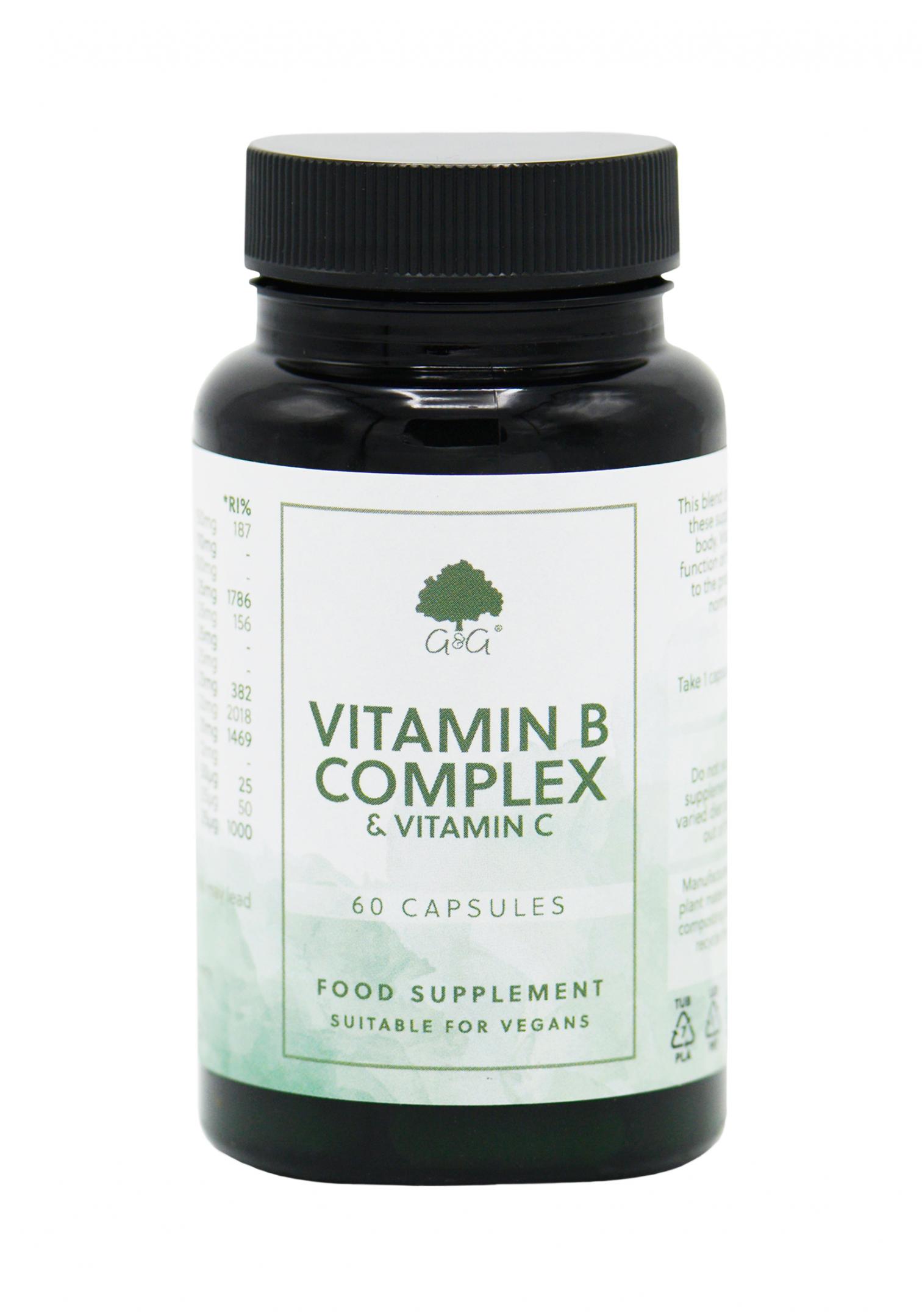 Vitamin B Complex & Vitamin C 60's