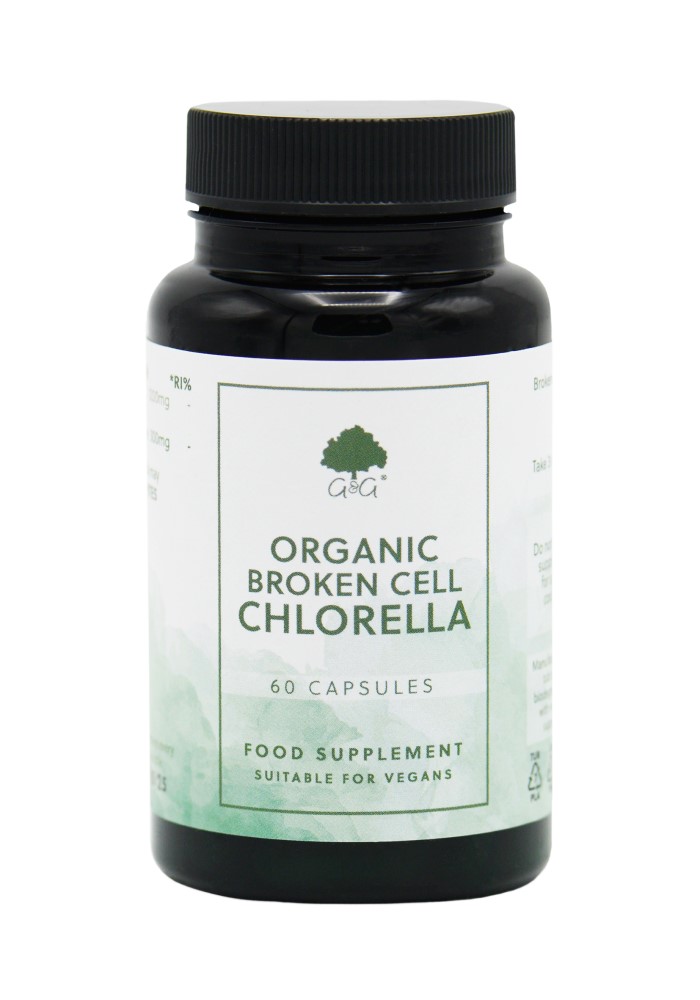 Organic Broken Cell Chlorella 60's