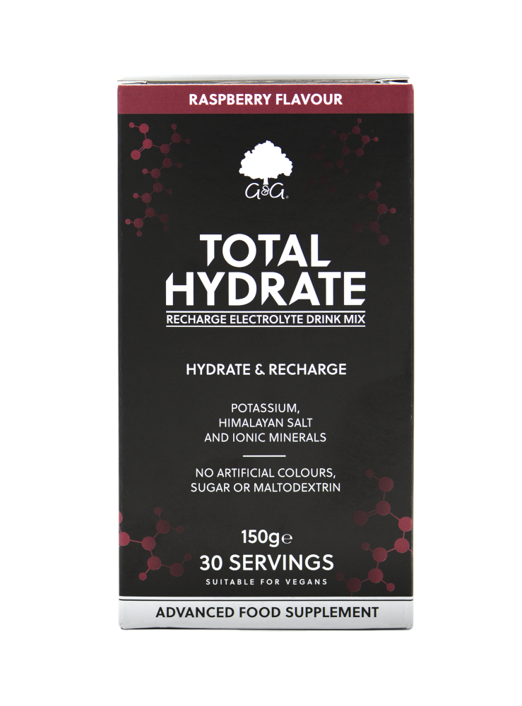 Total Hydrate Electrolyte Drink Mix Raspberry Flavour 150g (Currently Unavailable)