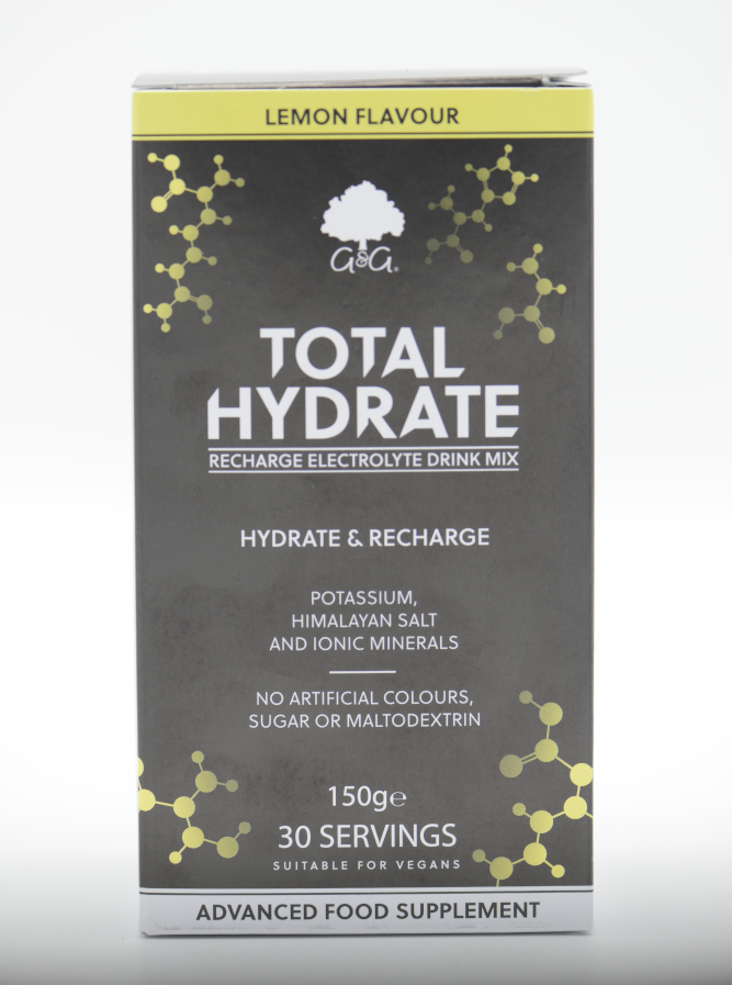 Total Hydrate Electrolyte Drink Mix Lemon Flavour 150g