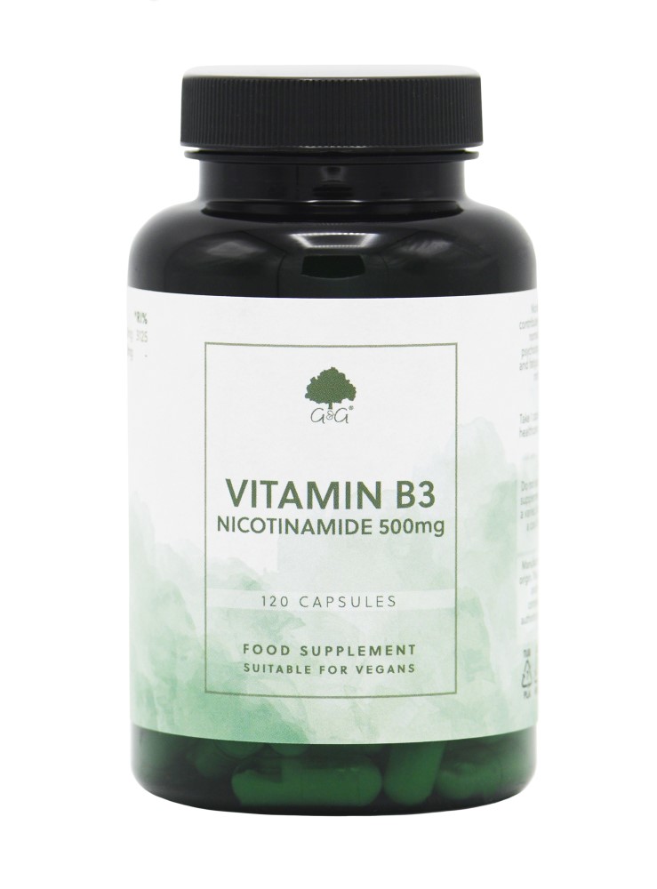 Vitamin B3 Nicotinamide 500mg 120's
