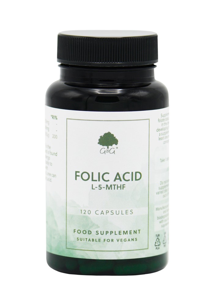 Folic Acid L-5-MTHF (formerly Folate) 120's