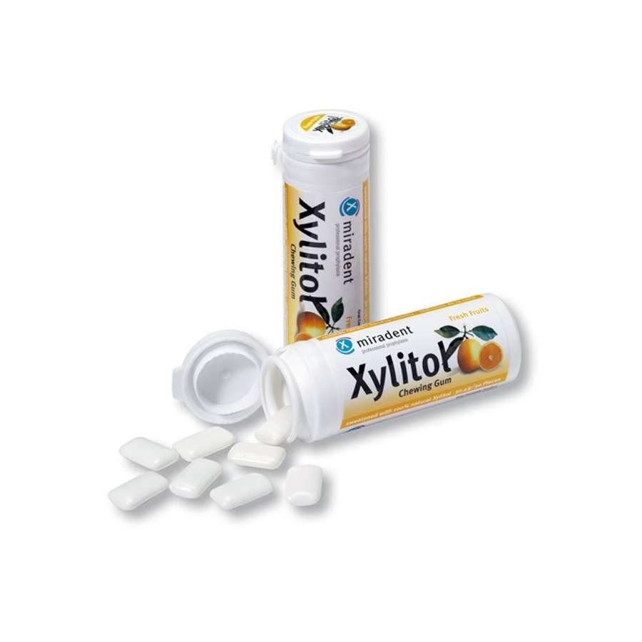 Miradent Xylitol Gum Fresh Fruits 30's SINGLE