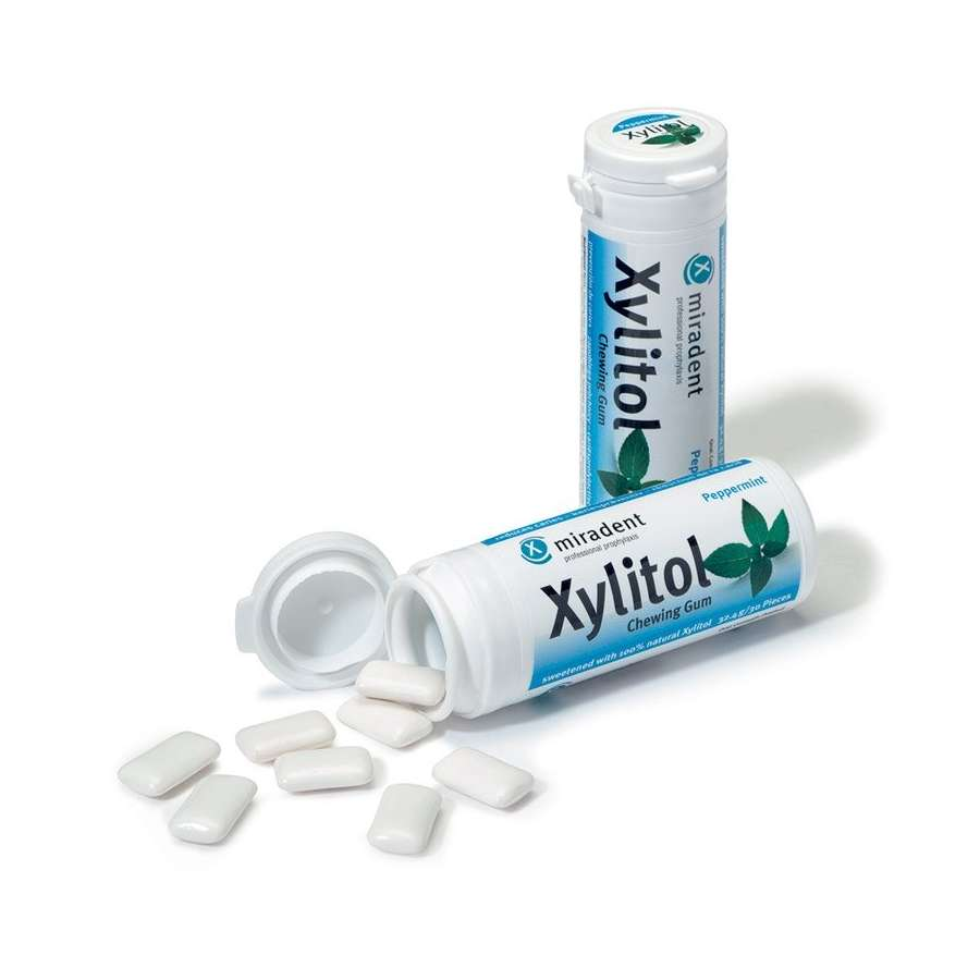Miradent Xylitol Gum Peppermint 30's x 12 CASE