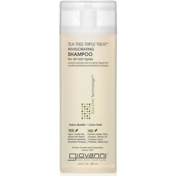 Tea Tree Triple Treat Invigorating Shampoo 250ml