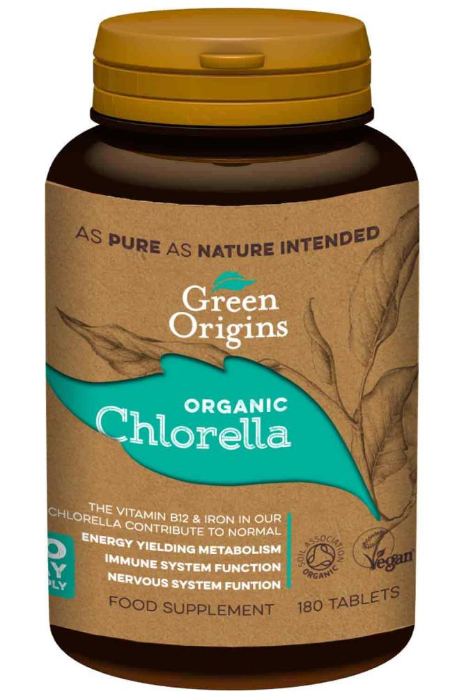 Organic Chlorella Tablets 180's