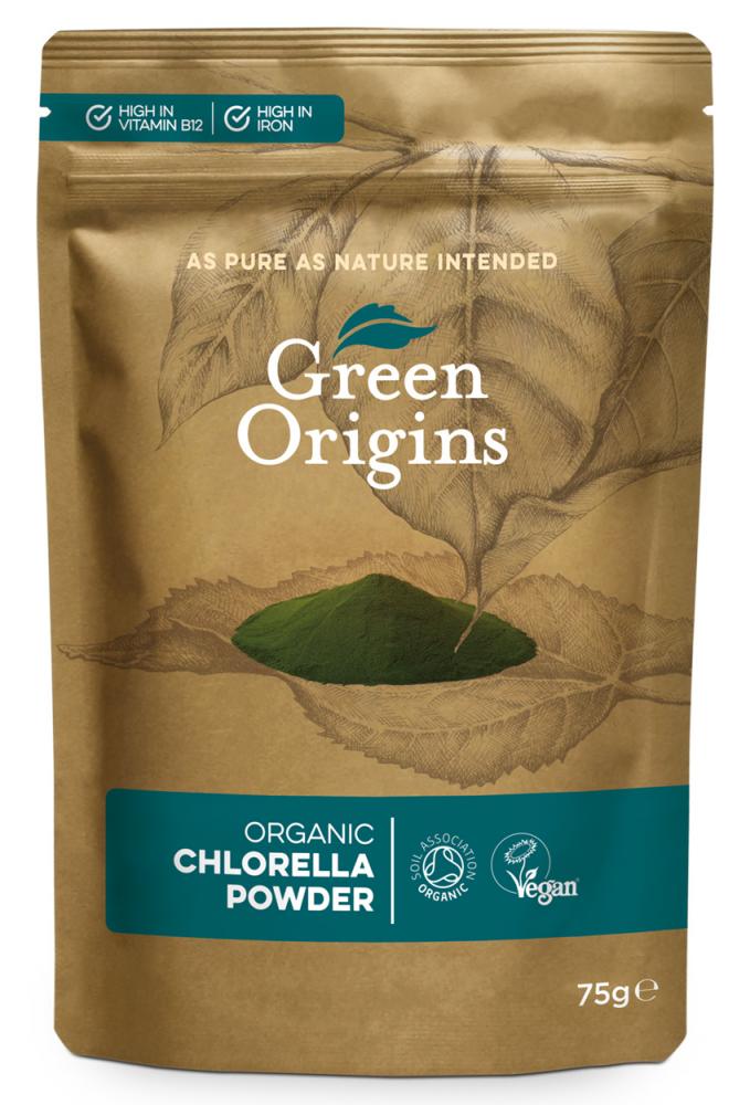 Organic Chlorella Powder 75g