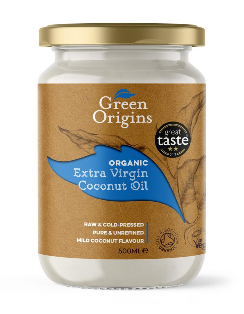 Organic Extra Virgin Coconut Oil 500ml (Glass)