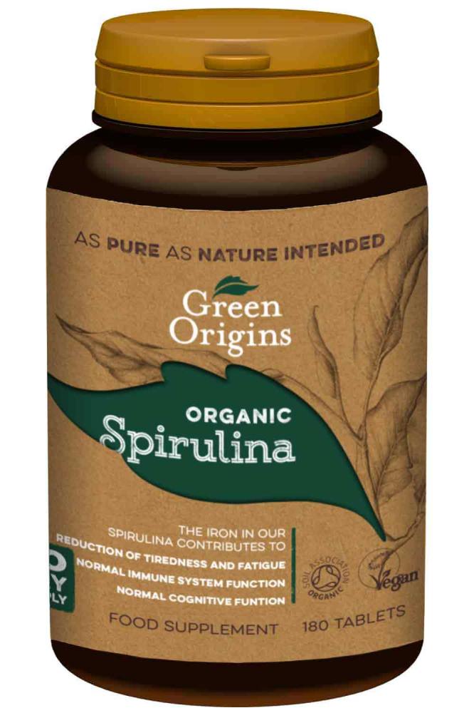 Organic Spirulina Tablets 180's