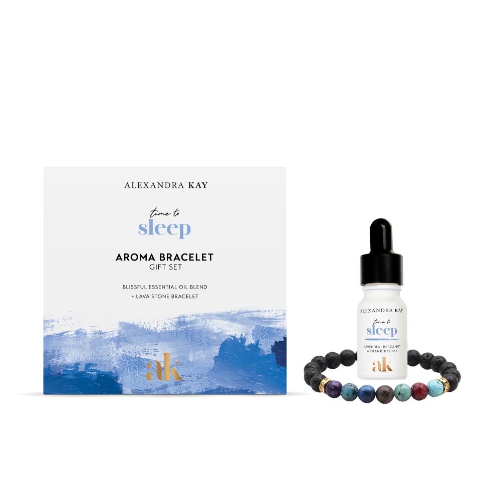 Alexandra Kay Time To Sleep Aroma Bracelet Gift Set