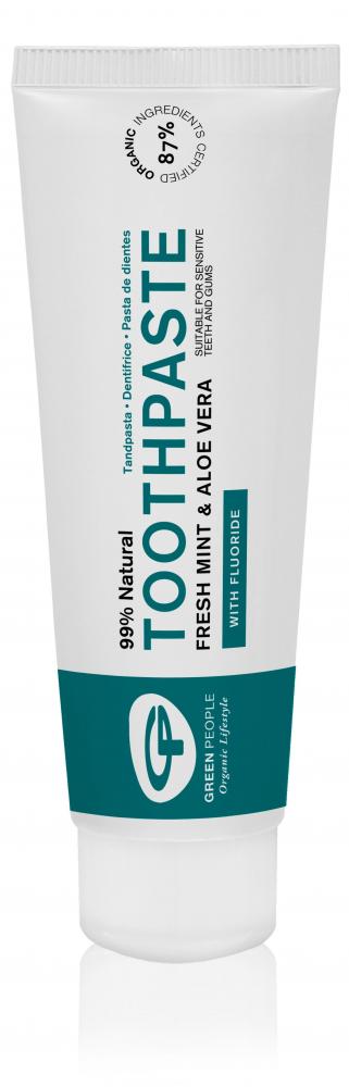 Toothpaste Fresh Mint & Aloe Vera with Fluoride 75ml