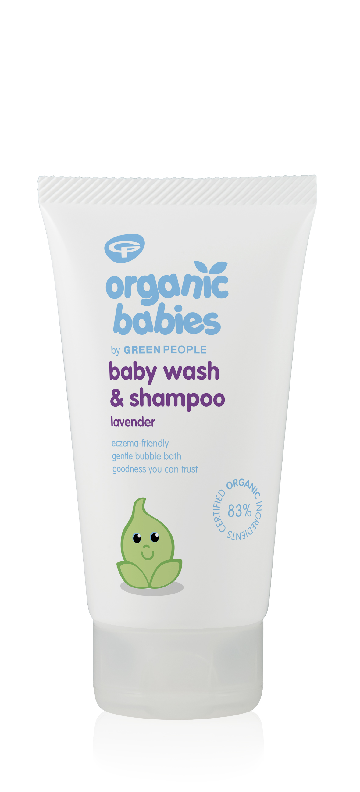 Organic Babies Baby Wash and Shampoo Lavender 150ml The Natural Dispensary