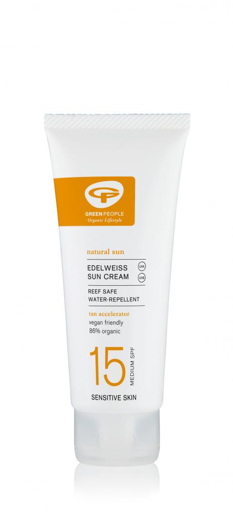 Edelweiss Sun Cream Tan Accelorator SPF15 100ml