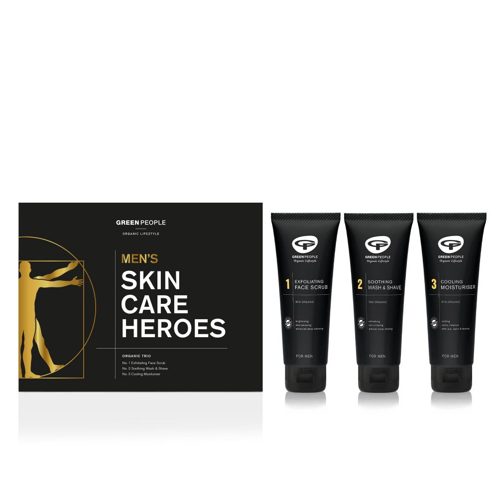 Men's Skin Care Heroes Organic Trio