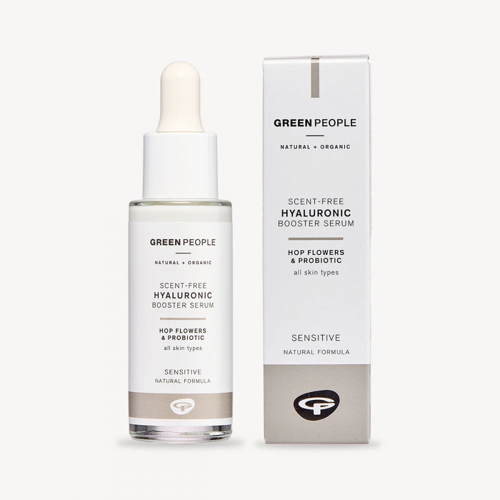 Scent-Free Hyaluronic Booster Serum Hop Flowers & Probiotic (Sensitive) 28ml