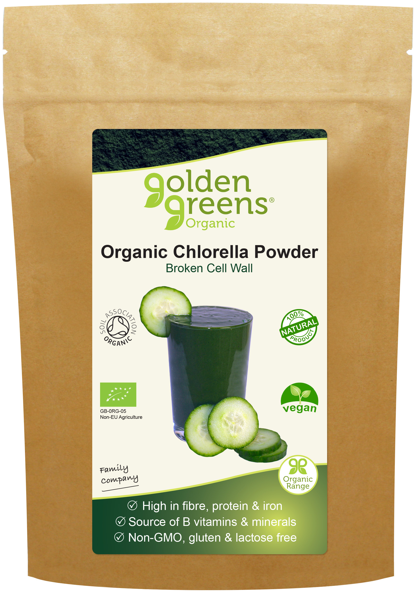 Organic Chlorella Powder 100g