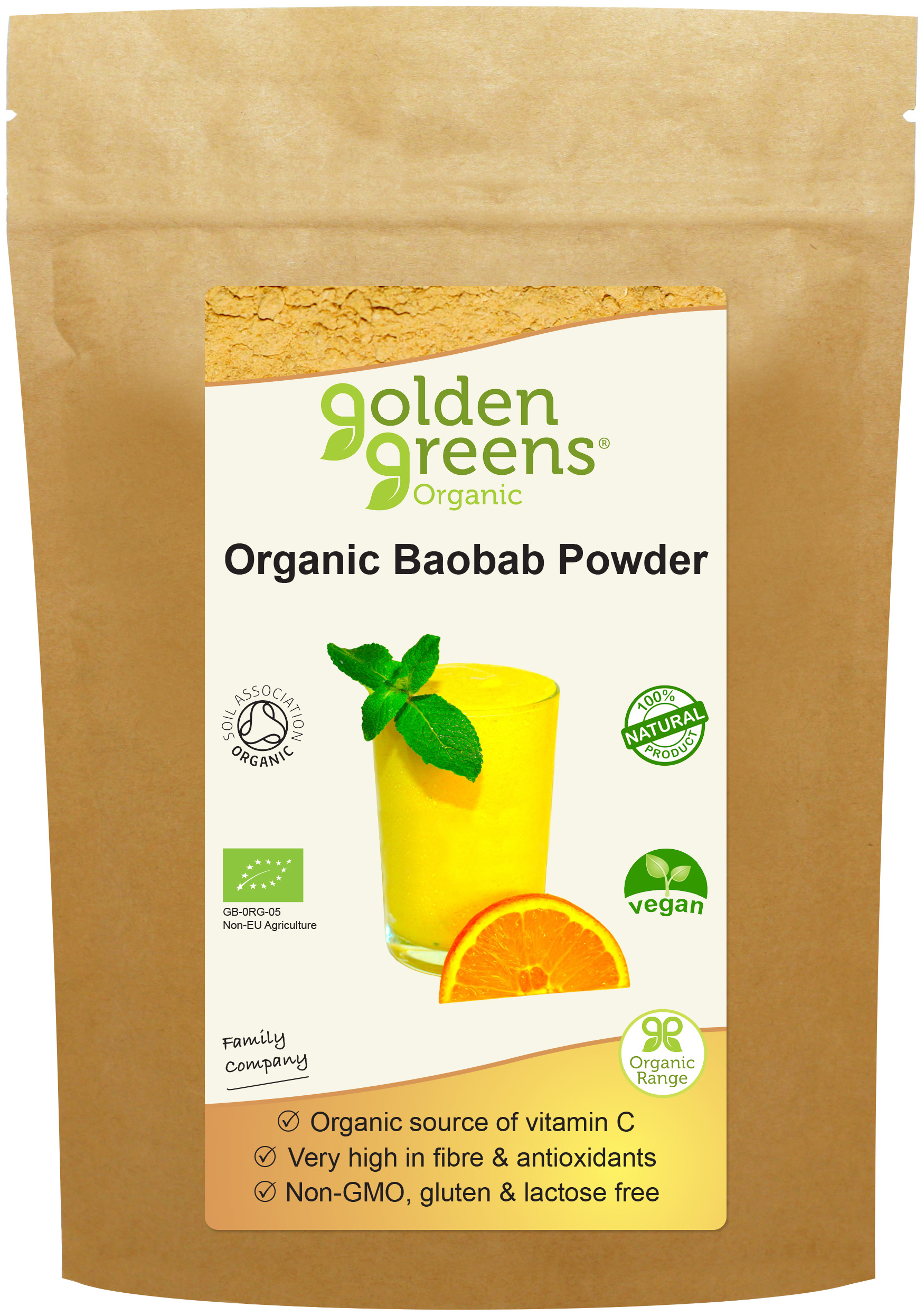 Organic Baobab Powder 100g