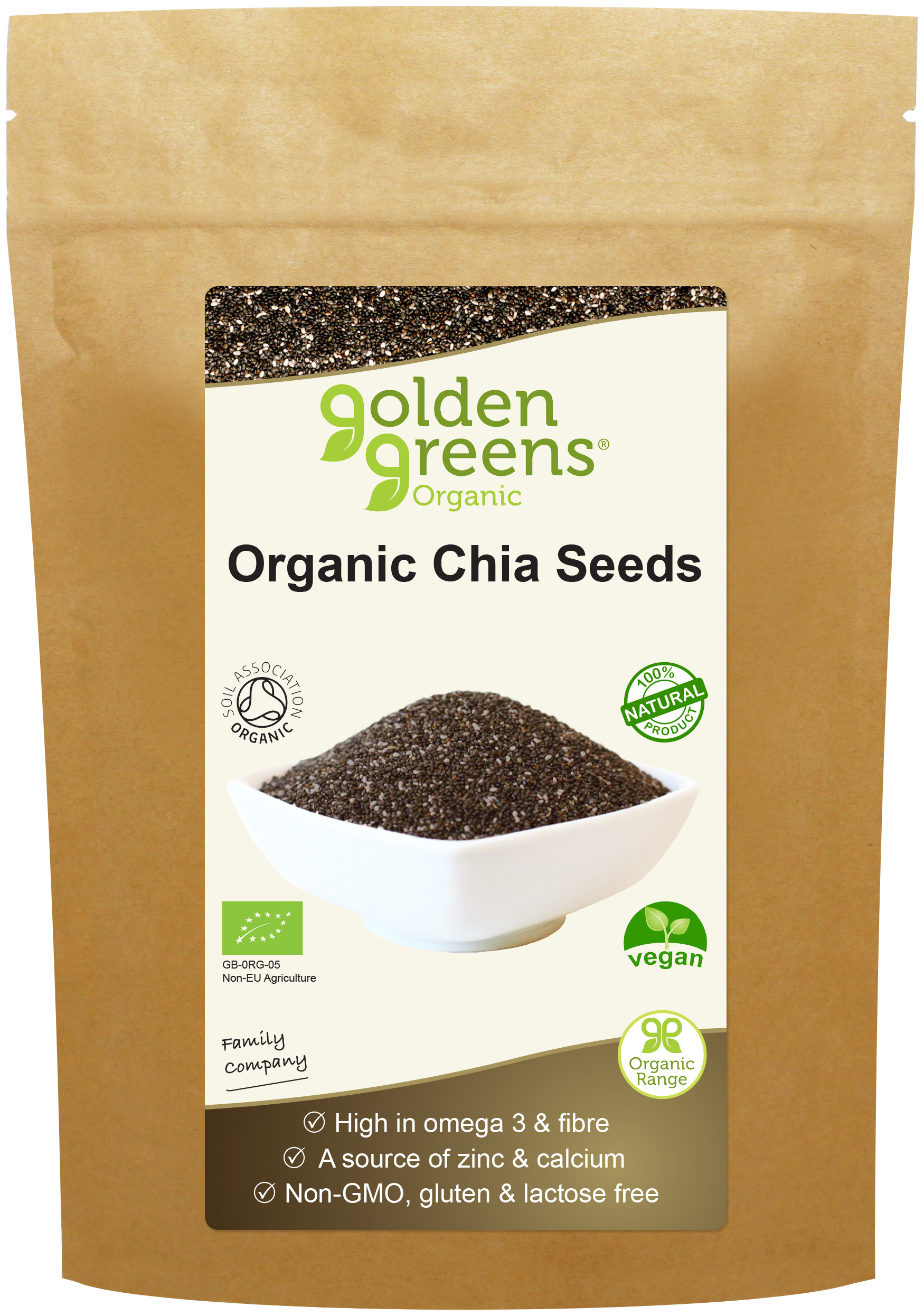 Organic Chia Seeds 250g