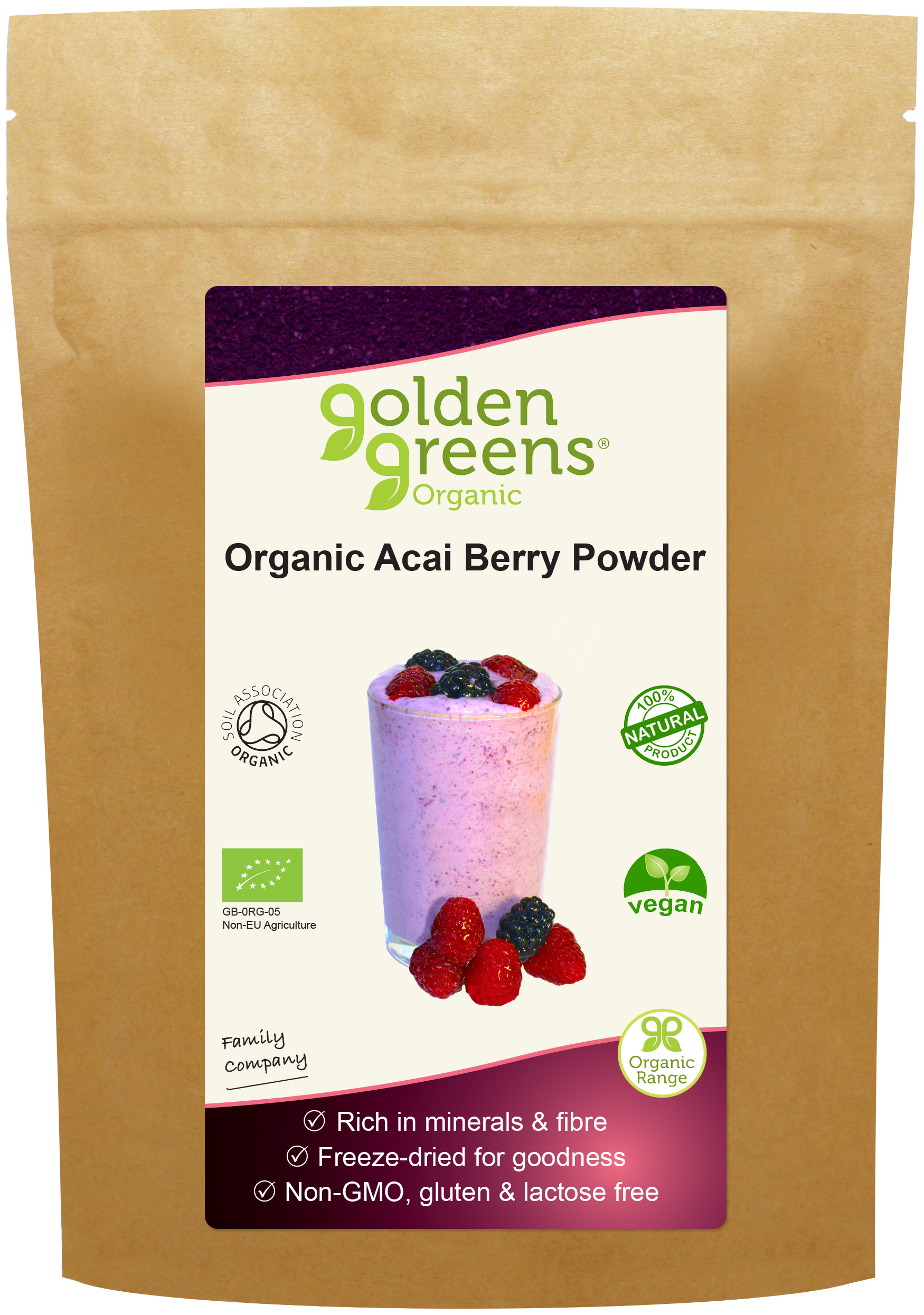 Organic Acai Berry Powder 50g