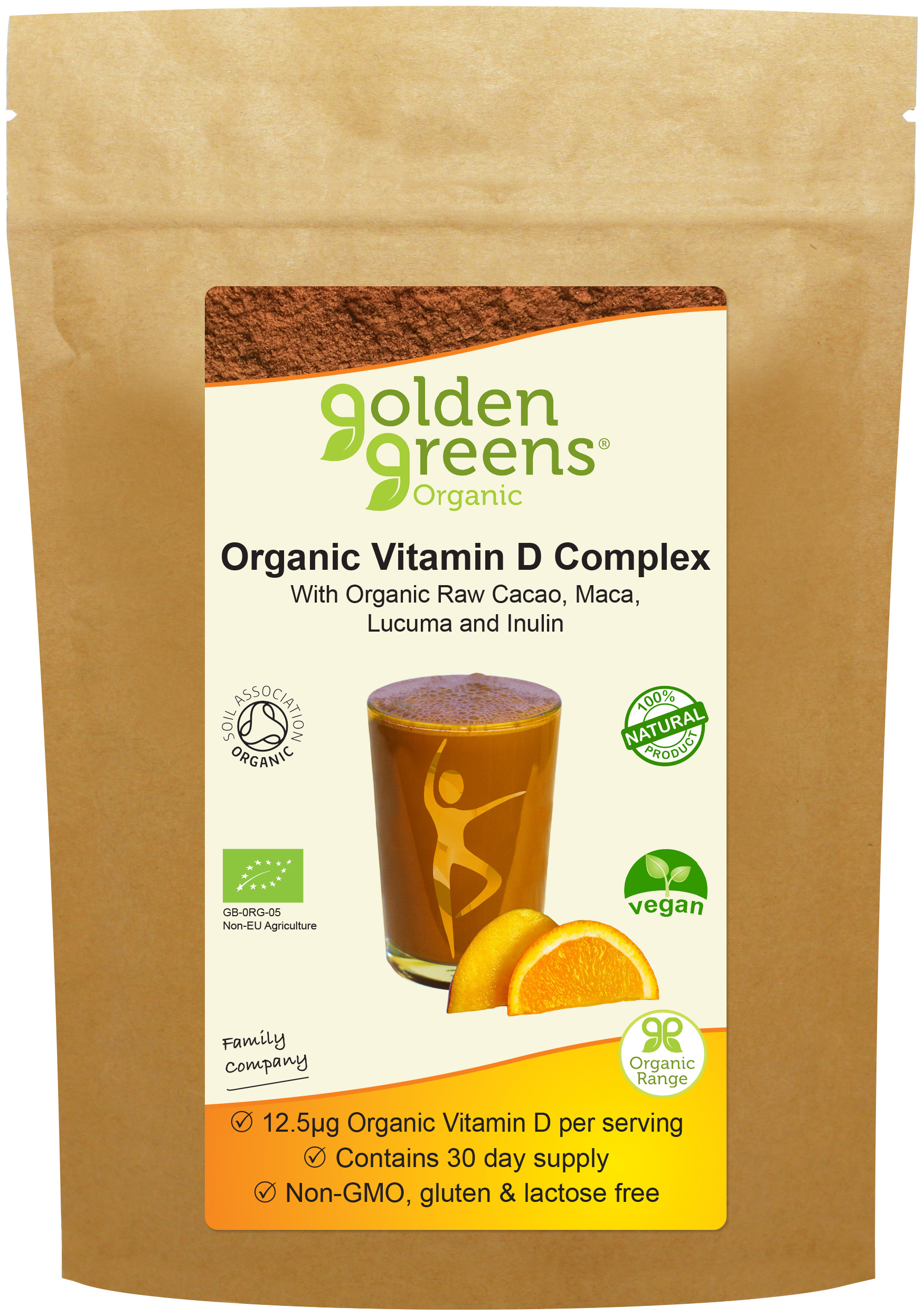 Organic Vitamin D Complex 150g