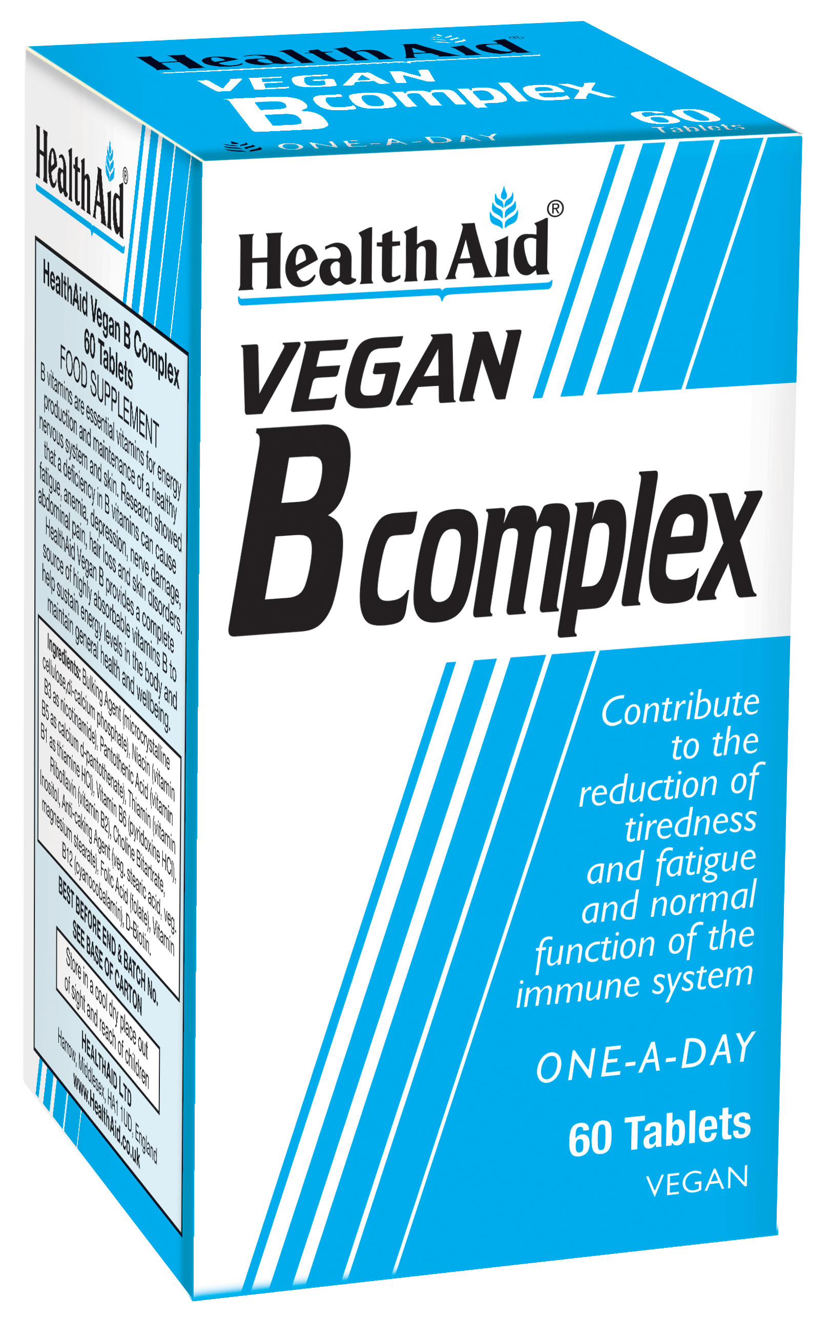 Vegan B Complex 60's: The Natural Dispensary