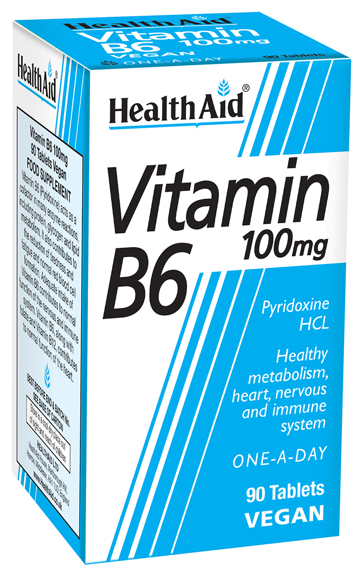 Vitamin B6 100mg 90's