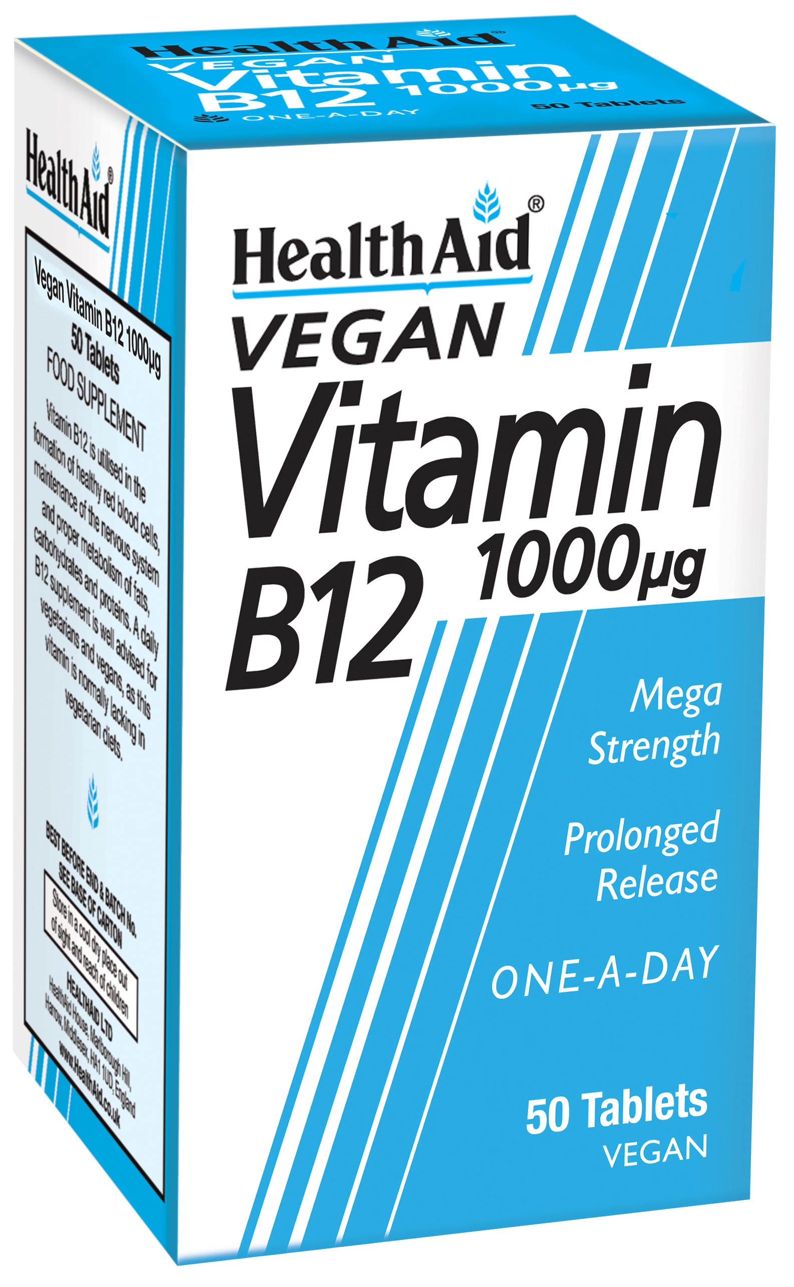 Vegan Vitamin B12 1000ug 50's