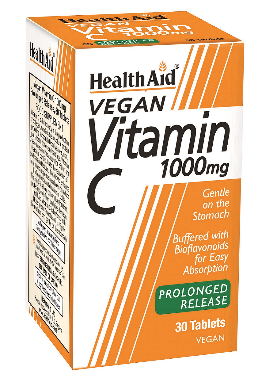 Vegan Vitamin C 1000mg Prolonged Release 30's