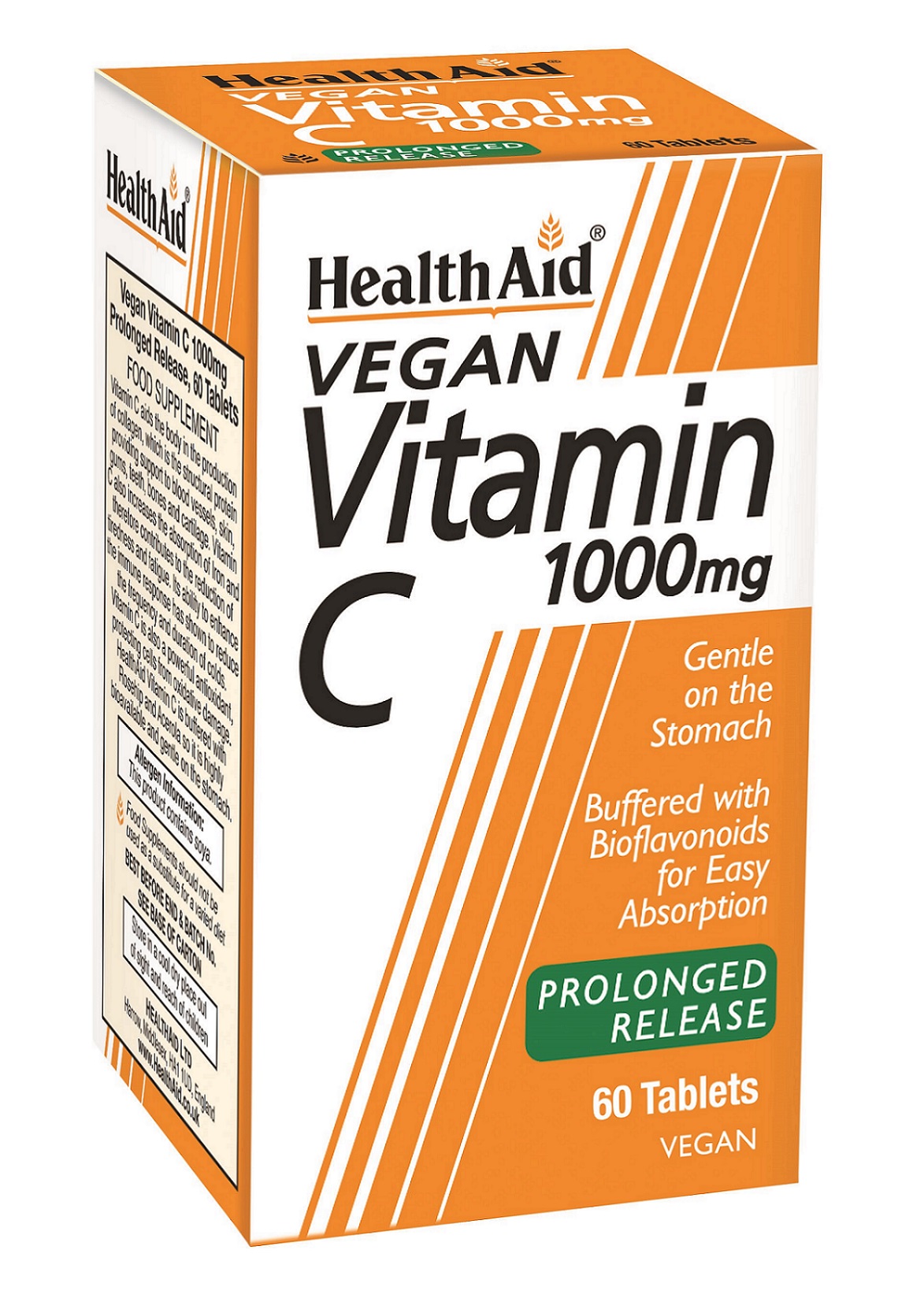 Vegan Vitamin C 1000mg Prolonged Release 60's