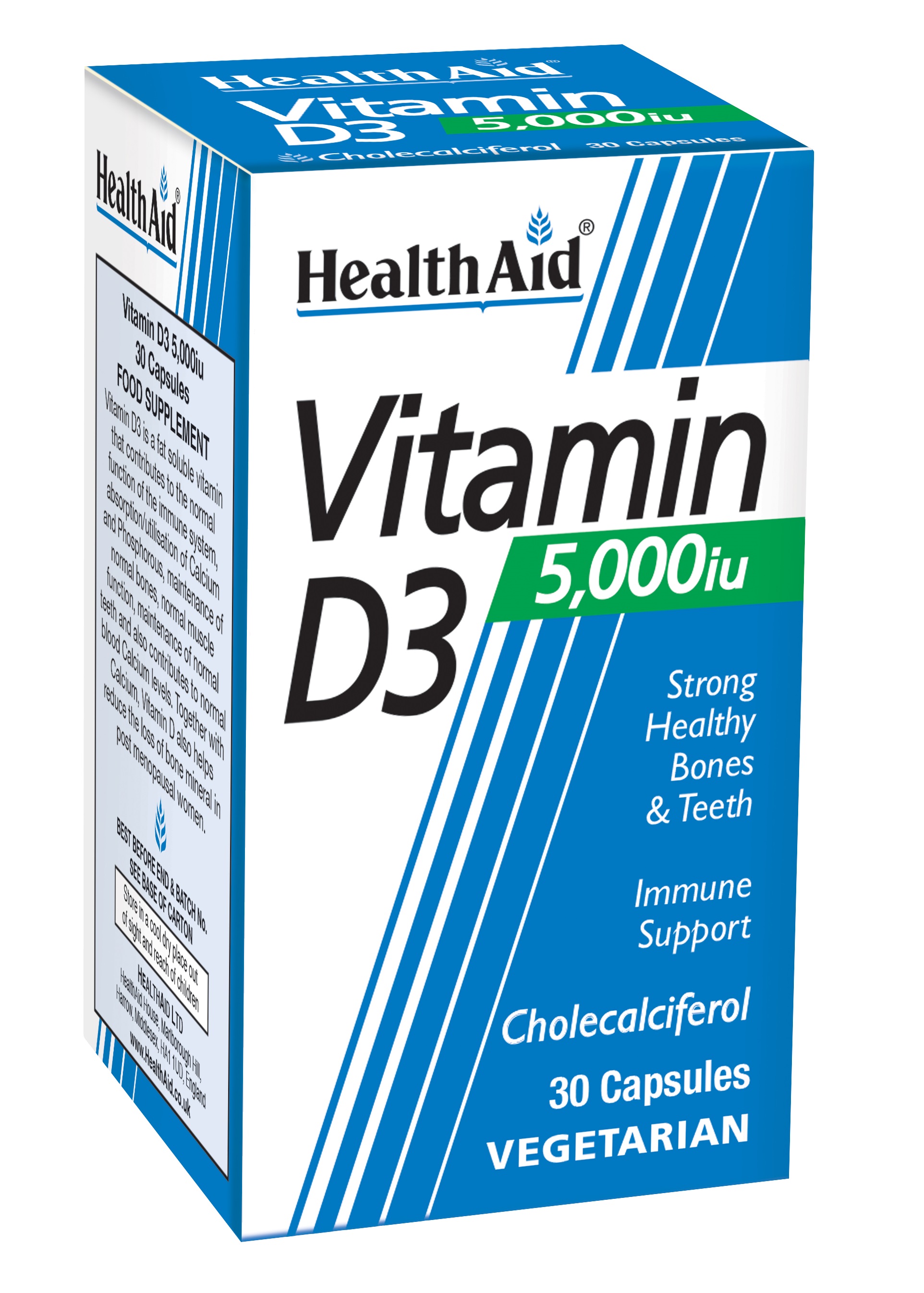 Vitamin D3 5000iu 30's