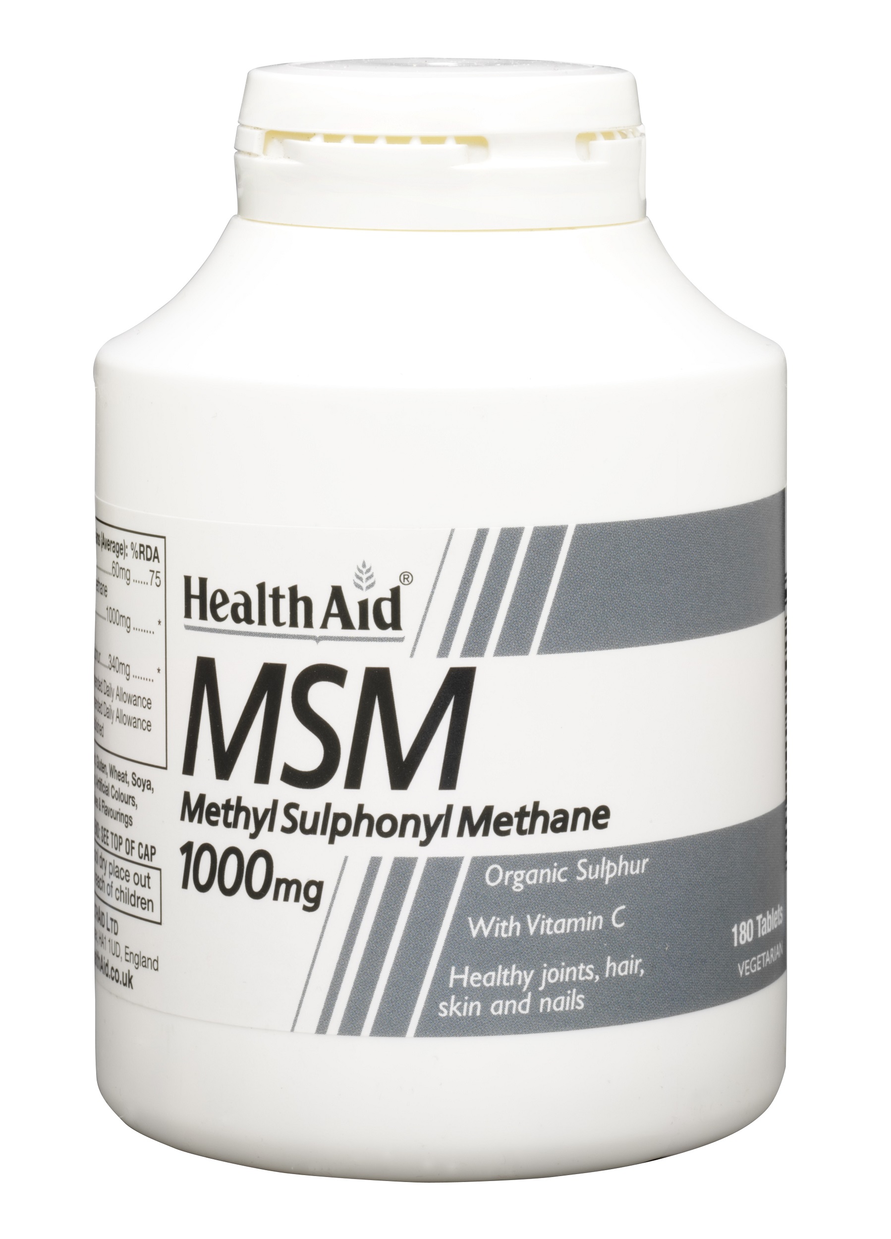 MSM MethylSulphonylMethane 1000mg  180's