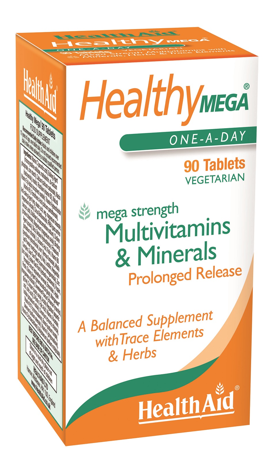 Healthy Mega Multi Vitamin & Minerals Prolonged Release  90's