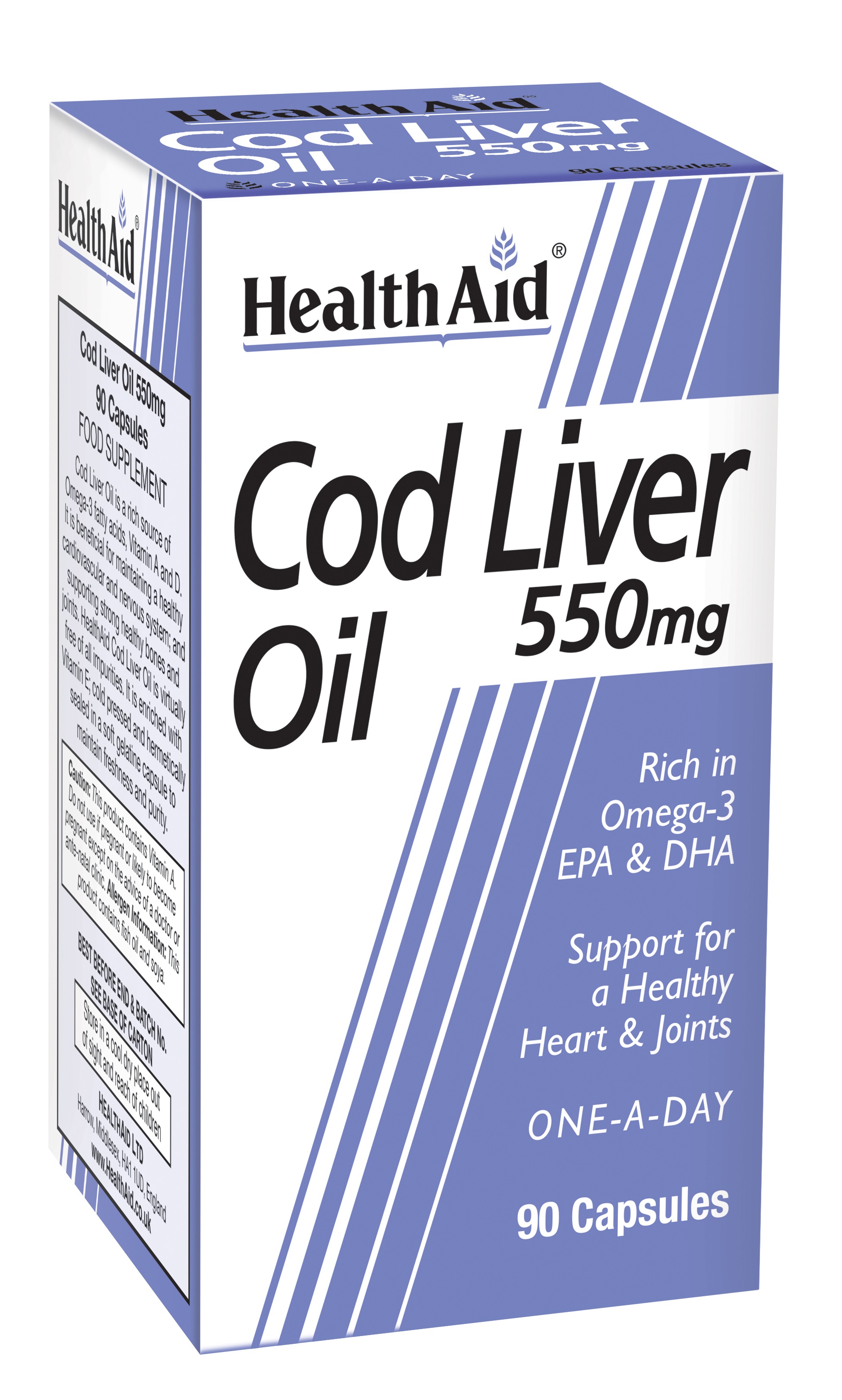 Cod Liver Oil 550mg 90's