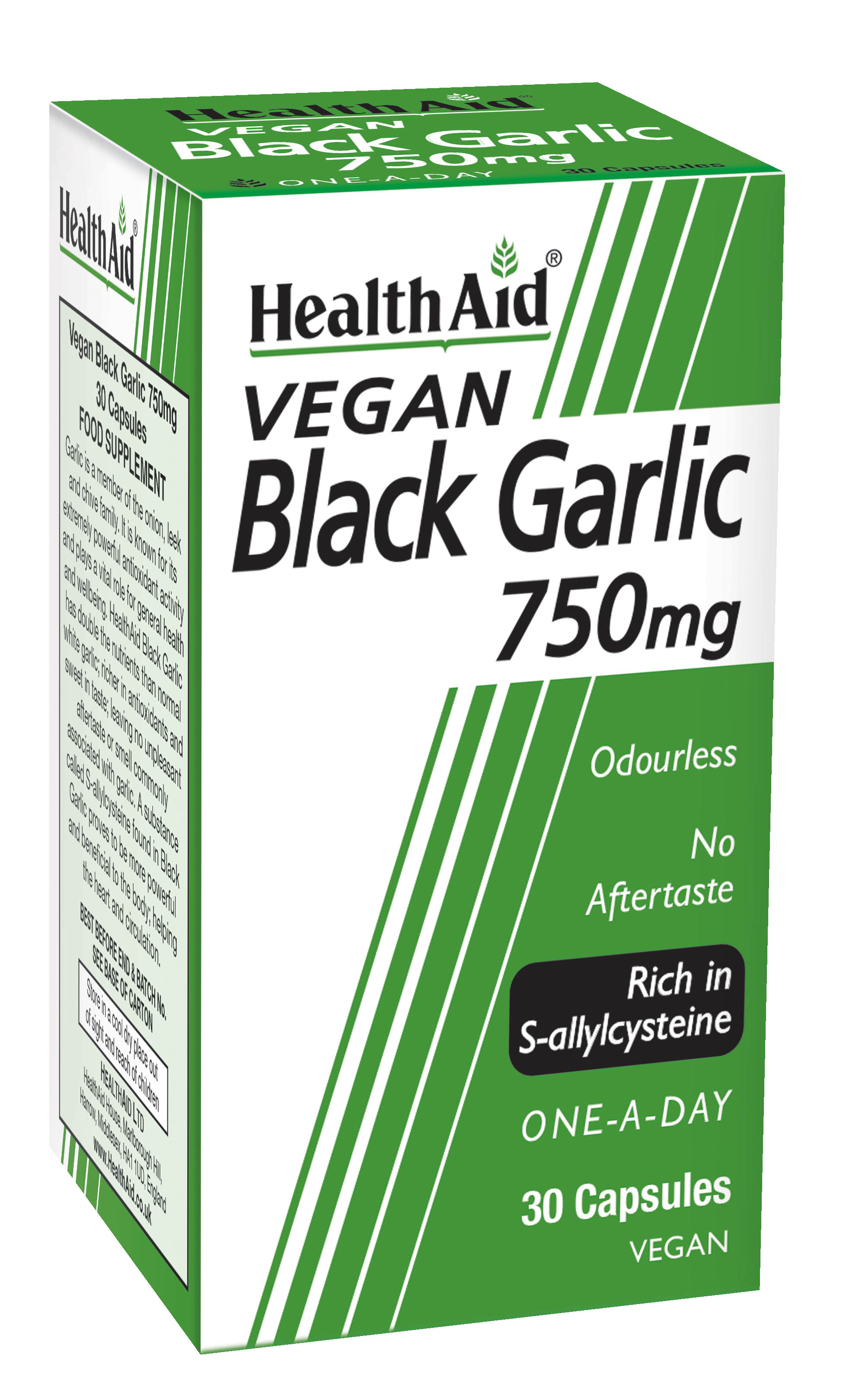 Vegan Black Garlic 750mg 30's
