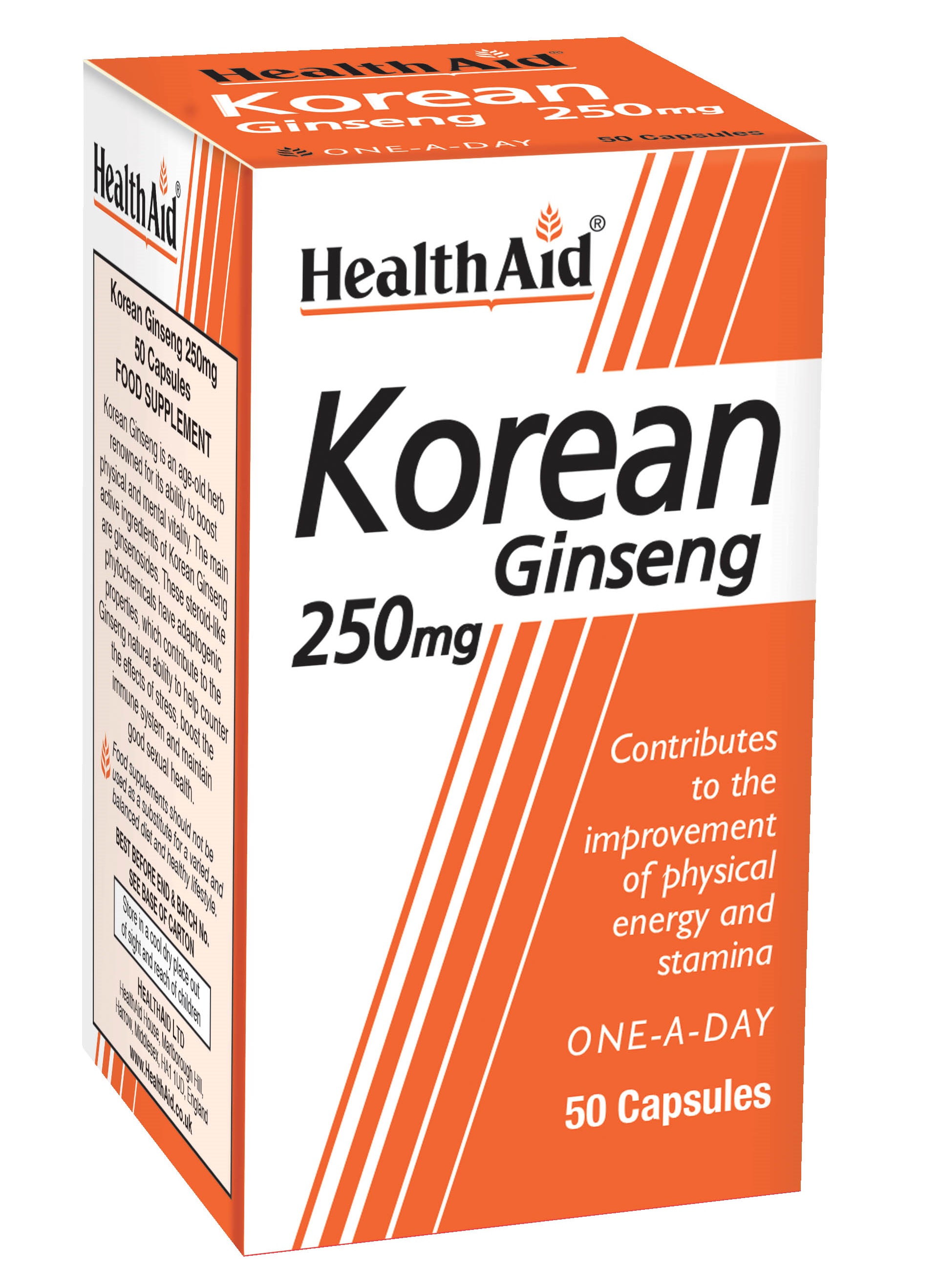 Korean Ginseng 250mg  50's