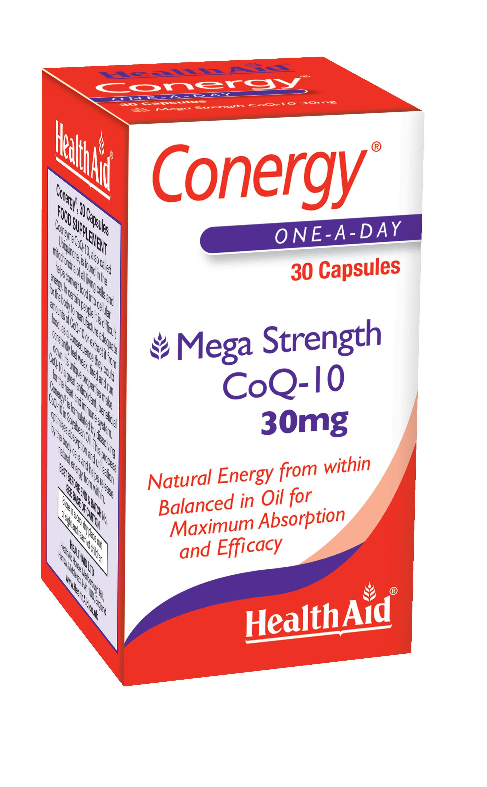 Conergy CoQ10 30mg 30's